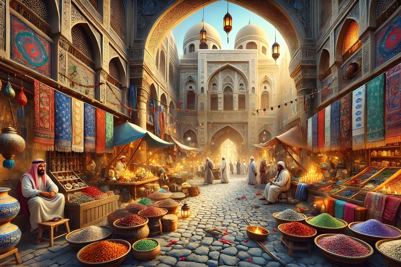 Obraz na plátno – Egyptský bazar