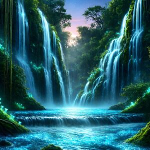 Obraz na plátno – Magická laguna