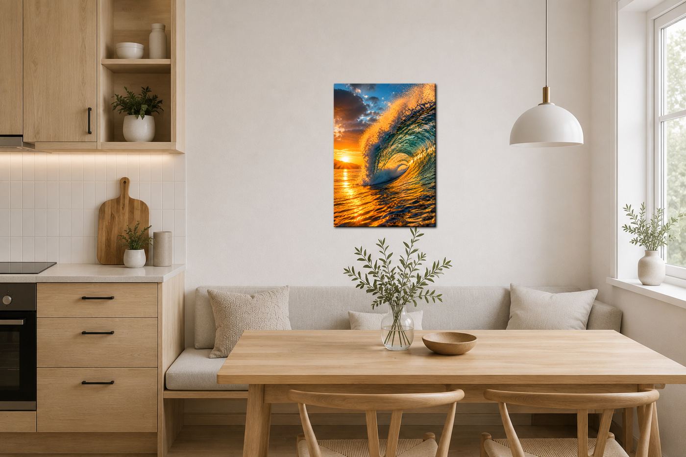Obraz na plátno – Obří oceánská vlna II - Obrázek 45