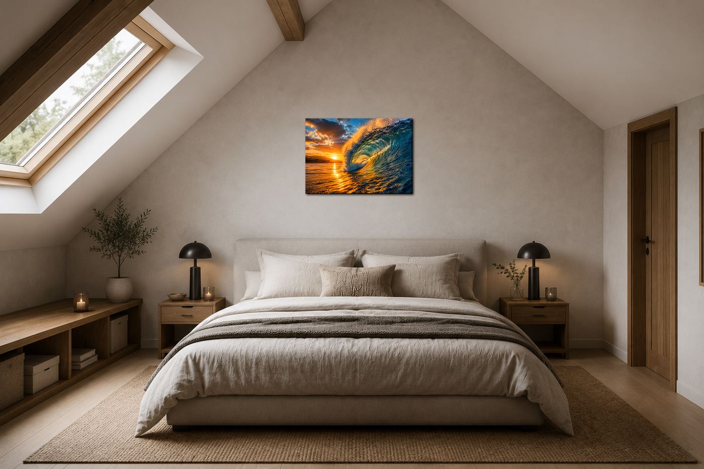 Obraz na plátno – Obří oceánská vlna II - Obrázek 54