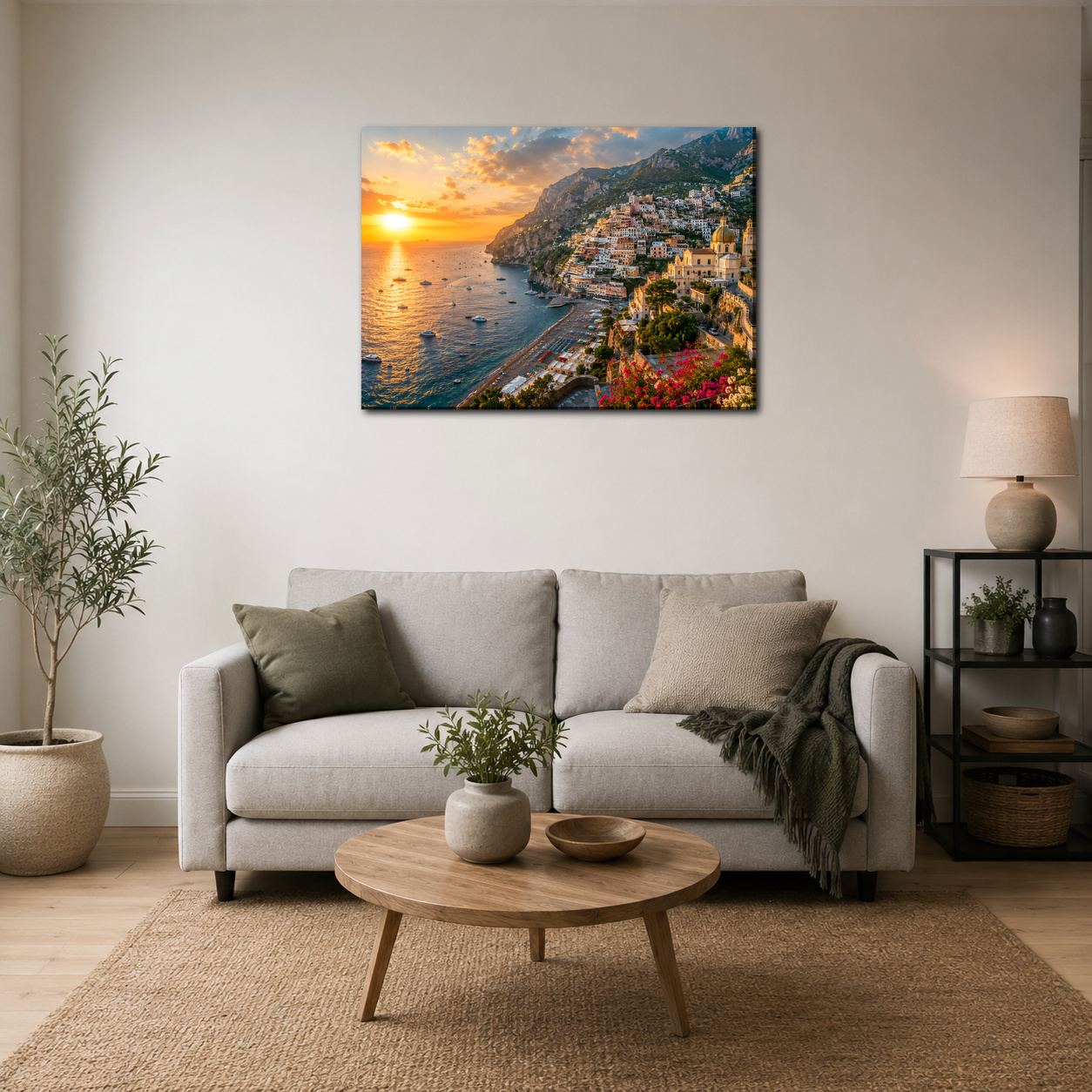 Obraz na plátno – Pobřeží Amalfi - Obrázek 37