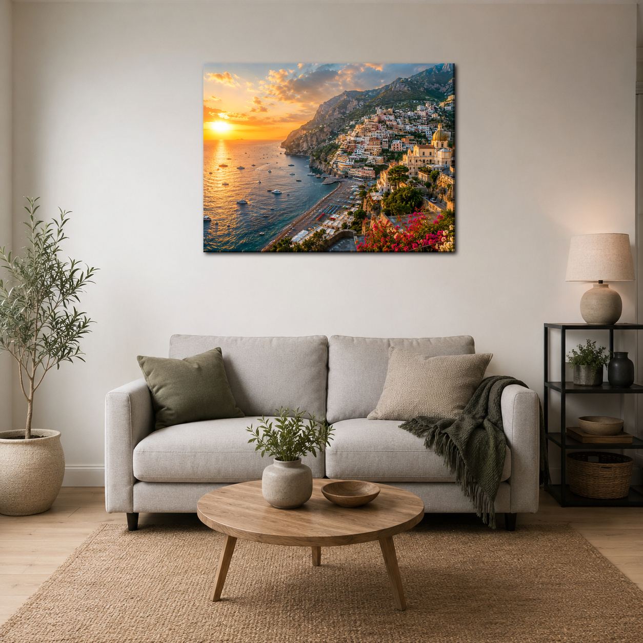 Obraz na plátno – Pobřeží Amalfi - Obrázek 43