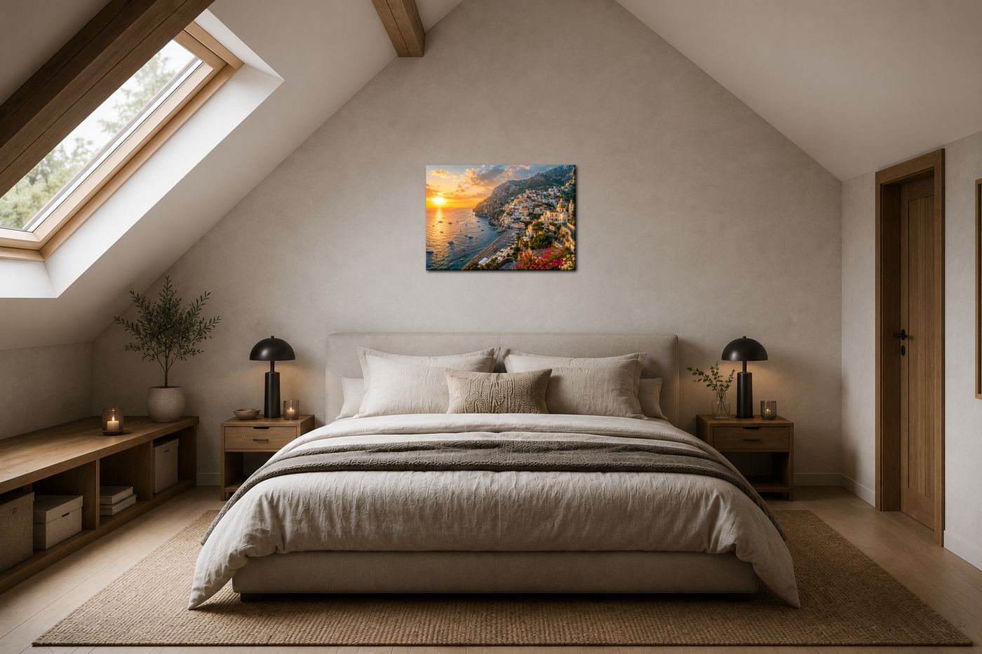 Obraz na plátno – Pobřeží Amalfi - Obrázek 54