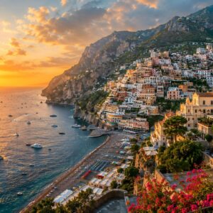 Obraz na plátno – Pobřeží Amalfi