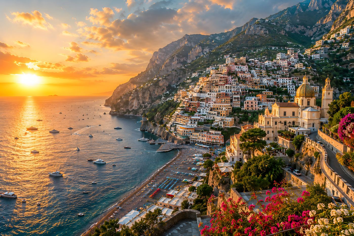 Obraz na plátno – Pobřeží Amalfi