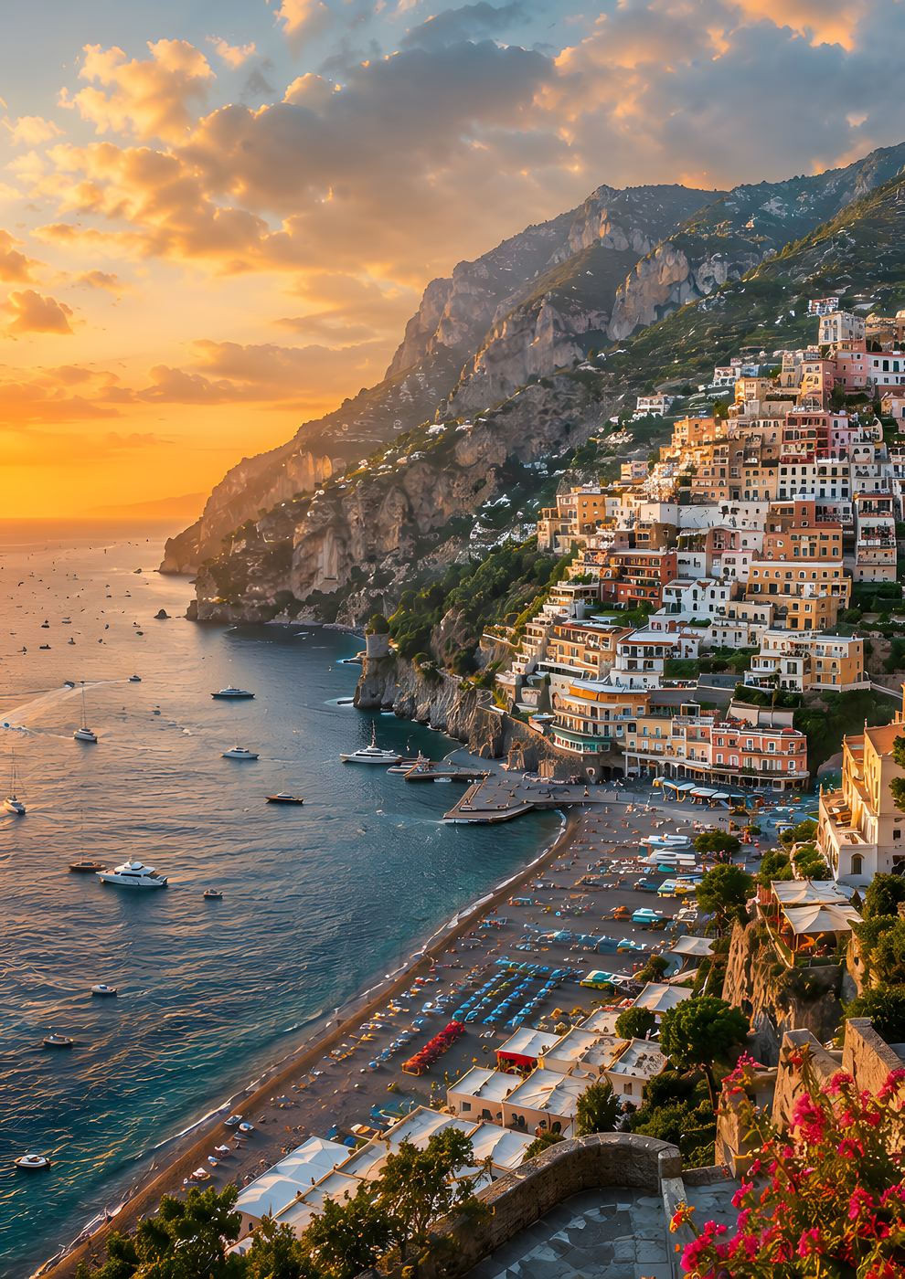Obraz na plátno – Pobřeží Amalfi - Obrázek 11